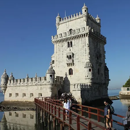 Sun House Belem - Free Parking, Steps From Torre Belem Apartamento *